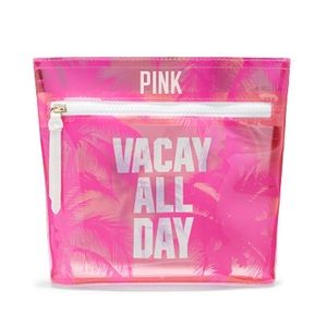 PINK VS Vacay all day pouch NWT